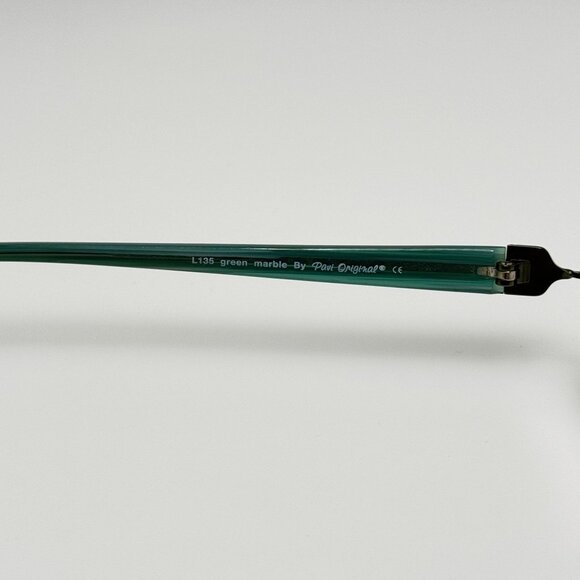 Pavi Eyeglasses Eye Glasses Frames L135 Green Marble Japan Pavi Original - Picture 6 of 6